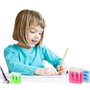 Lot de 4 taille-crayons manuels avec récipient pour enfants - 2 trous - Pour différents types de crayons - Pour enfants, étudian