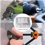 220PCS Écrous Aveugles Ecrou Rivet Ecrous à Riveter Acier Inoxydable Insert ​Fileté Écrou à Sertir Tête Plat M3 M4 M5 M6 M8 M10,