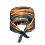Chapeau de plage Maui Hawaï Coucher de soleil confortable Nettoyage Travail Traiteur Sangle Réglable Cuisine Chef Docteur Cap No