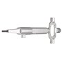 Boveution Sliver Locksmith Tool Multi Purpose Cylinder Gauge Cam Turner Spectle Turner