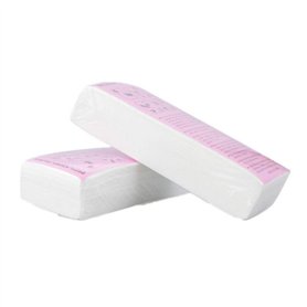 Épilation Bandes de cire jetable professionnelle Épilation Outil épilatoire papier non-tissés épilateur femmes cire bande de pap