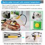 Hanchen Soudeuse à batterie 3.8kw Machine de soudure par points d'impulsion de LED avec station de fer à souder 2 in1 pour batte