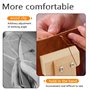 Poney en cuir rotatif à 180 ° en bois et cuir - Table pliable - Pince à coudre réglable - Poney professionnel - Pour couture à l