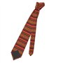 Cravate élégante pour homme avec imprimé art folklorique mexicain bohème pour tenues quotidiennes, père et garçon d'honneur Noir