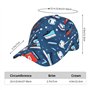 Casquette de baseball imprimée hockey sur glace pour hommes et femmes, sorties, sports, voyages, activités quotidiennes de plein