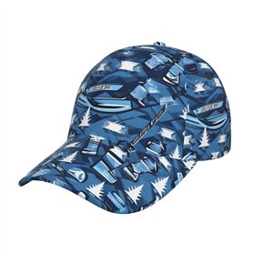 Casquette de baseball imprimée avec motif de hockey sur glace pour homme et femme
