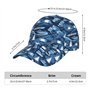 Casquette de baseball imprimée avec motif de hockey sur glace pour homme et femme, sorties, sport, voyage, activités quotidienne