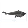 Wivplex 1 paire de panneaux de garniture latéraux de capot compatibles, for CHEROKEE 2014-2018, garde-boue avant vers capot de c