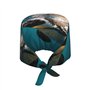 POCUK Bonnet Pingouin Natation dans l'Océan Confortable Nettoyage Travail Cuisine Traiteur Chef Cuisine Bonnet Sangle Réglable N