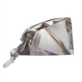 Bonnet de cuisine à paillettes avec motif abstrait et cristal - Confortable - Pour le nettoyage - Pour cuisine