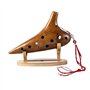Ocarina Instrument ocarina professionnel en bois pour débutants, alto accordé en do et accordé en courant alternatif à 12 trous
