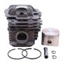 VDFNGFD Kit De Clips De Segments De Piston De Cylindre 45 Mm, Compatible avec Les Tronçonneuses EMAK OLEO Mac 952 EFCO 152 50082