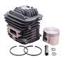 VDFNGFD Kit De Clips De Segments De Piston De Cylindre 45 Mm, Compatible avec Les Tronçonneuses EMAK OLEO Mac 952 EFCO 152 50082