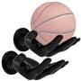Support mural pour ballon de basket-ball