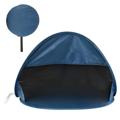 Toaboa Tête de visage - Protection de l'ombre - Tente de plage légère - Protection de tête de plage - Hébergement de soleil port