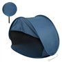 Toaboa Tête de visage - Protection de l'ombre - Tente de plage légère - Protection de tête de plage - Hébergement de soleil port