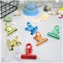 Lot de 12 pinces multicolores en métal de 38 mm, pinces à papier, argent, tableau en liège et décoration murale pour la maison e