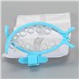 Clip de queue de chien, toilettes, sac de collecte de matières fécales de chien, sac à ordures portable pour chien, toilettes po