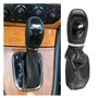 JVEIWAD 1 Pommeau De Levier De Vitesse Automatique Noir avec Bottes De Guêtre Compatible avec Mercedes Compatible avec Les Trans
