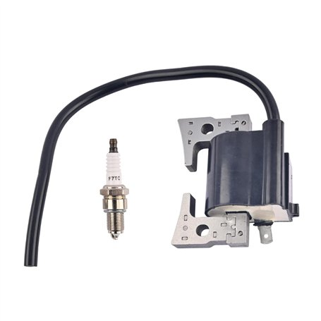 JVEIWAD Module de Bobine d'allumage LV16492 avec Bougie d'allumage F7TC