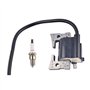 JVEIWAD Module de Bobine d'allumage LV16492 avec Bougie d'allumage F7TC