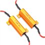 NATGIC 4pcs 50W 8 ohms Résistances de Charge LED Résistance de Charge de Phare Feux de Brouillard Décodeur LED Clignotants Résis