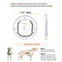 Mode pour animal domestique Chien Verrou de fenêtre/porte 4 Way Cat Puppy Doggie Porte verrouillable ronde transparente Gate pou