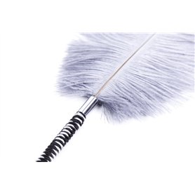 Boowhol Plume érotique Blanc Avec Sangle Tissée Bâtons Accessoire Sexy Domination SM Jouet Sexuel - Cadeau Noël