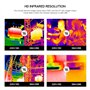 Caméra d'imagerie thermique infrarouge à résolution infrarouge 384 x 288 pour Android Micro USB ou Smartphone USB-C avec caméra 
