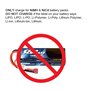 Airsoft Chargeur pour NIMH/NICD 2-10s 2,4V-12V Batterie, RC Chargeur Intelligent pour Voiture RC Bateau RC Airsoft Drone, avec 5