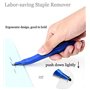 HOSTK 8pcs outil de dégrafeur magnétique extracteur stylo-type sans effort pour l'école de bureau et la maison noir bleu rose or