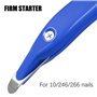 HOSTK 8pcs outil de dégrafeur magnétique extracteur stylo-type sans effort pour l'école de bureau et la maison noir bleu rose or