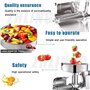 ZHLINGQ Machine électrique pour Sauce Tomate, Moulin à Tomates Professionnel 450 W, Presse-Purée électrique pour Tomates, Moulin