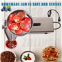 ZHLINGQ Machine électrique pour Sauce Tomate, Moulin à Tomates Professionnel 450 W, Presse-Purée électrique pour Tomates, Moulin