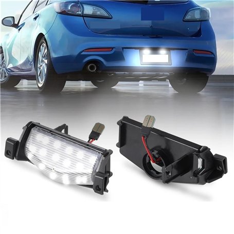 Pexorin Lampe de Plaque d'immatriculation LED de Voiture