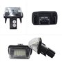 Pexorin AUTO Car LIGHT Numéro de plaque d'immatriculation Lampes Lumières Blanc, for Peugeot, 206 207 407 406 306 307 308 5008 T