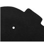 ZAPYVET for BMW, Série 3 E46 318I 320 325 330 Capot Avant insonorisé en Coton avec Fermoir Tapis Isolant pour Capot de Voiture