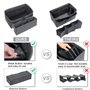 Betoores Organisateur de Sac à Main Feutre Sac de Rangement Intérieur Organiseur de Sac pour Femmes (Gris, L)