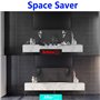 Support de Haut-Parleur Mural ou de Plafond pour Haut-parleurs arrière Samsung SWA-9100S SWA-9200S SWA-9000S SWA-8500S - Support