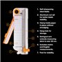 Fiskars Massicot Bypass multi-matériaux en rouleau, 30 cm / A4, Massicot pour matériaux épais comme le vinyle, le cuir, l'agglom