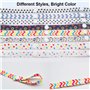 SwirlColor Lot de 8 Sangles de Transport pour Jouets - en polypropylène - Anti-Chute - Réglable - pour Poussette