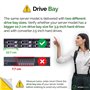 WORKDONE Pack 3u.-Plateau Caddy HDD 3.5" et Adaptateur 2.5" - Compatibles avec serveurs Dell PowerEdge 11-13ème - Manuel - Autoc