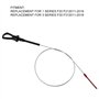 Pizgear Jauge de Niveau d'huile Moteur de Voiture 1 pièce, for BMW, for série 1 3 F20 F20 LCI F21 F30, 11437600470, jauge de Niv