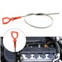 Pizgear Jauge de Niveau d'huile Moteur de Voiture 1,7 L 556 mm, for Civic Si Hybrid 2001 2002 2003 2004 2005, 15650PLM004 Tube d