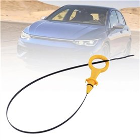 Pizgear Jauge de Niveau d'huile Moteur 06J115611F Outil de jauge de Niveau d'huile avec poignée Jaune