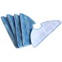 Szwaldaper Lot de 5 Chiffons de Nettoyage for aspirateur Robot Proscenic 811GB, 911SE, 390T Aspirateur Balai sans Contact