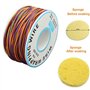 beihuazi® Câble d'enroulement de 250 m de fil de sonnette - Test d'isolation - 30 AWG - Câble solide en cuivre étamé