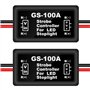Kinstecks ​​2PCS LED Flash Stroboscope Contrôleur De Frein Clignotant Frein Stroboscope Module Pour Motos Voitures Camions (Seul