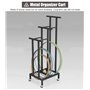 Support Cerceau Hula Hoop Support Autoportant pour Cerceau et Corde à Sauter, Chariot de Rangement Mobile pour Cerceau de Fitnes