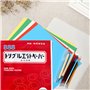5 feuilles de papier transfert multicolore, papier calque hydrosoluble en carbone 27,9 x 22,9 cm, pour transfert de motif sur ti